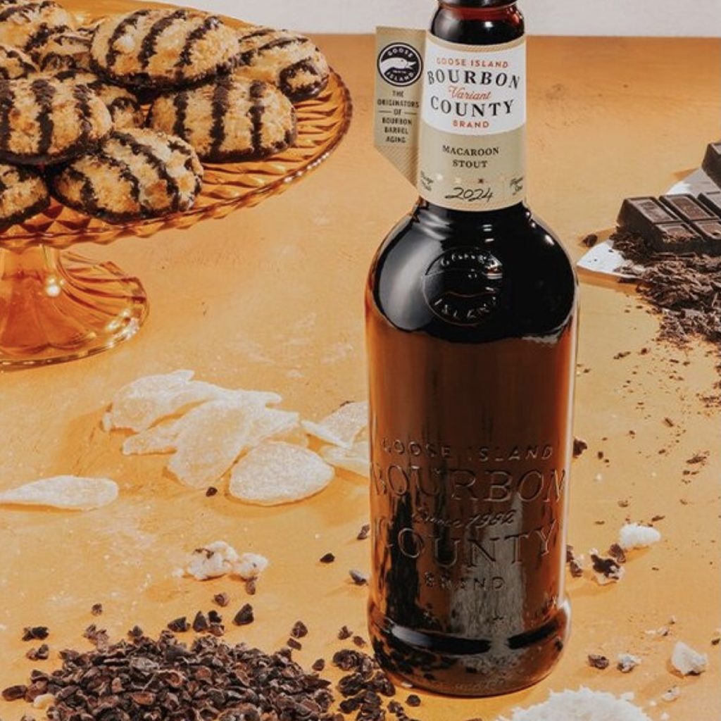 Bourbon County Brand Macaroon Stout by Goose Island Beer Co.